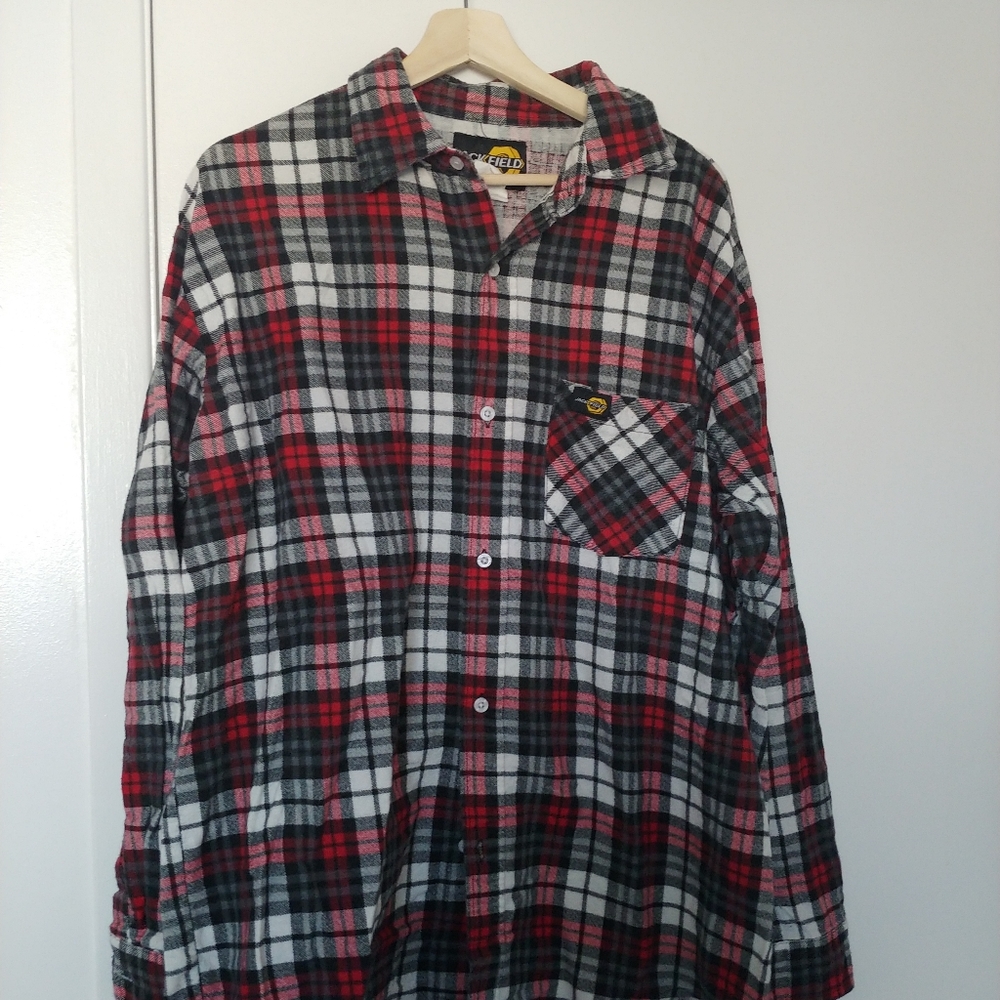 Men's XL plaid shirt by Jackfield